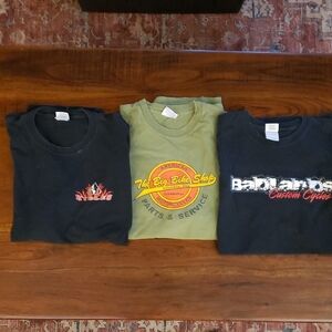 Biker T-Shirts Bundle - Black and Green